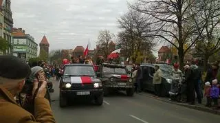 Wszędzie były barwy narodowe