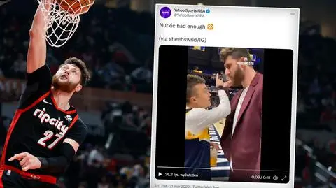 Obrażany koszykarz NBA nie wytrzymał. Kibic poczuł jego gniew