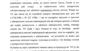 Postanowienie Sądu Okręgowego w Rzeszowie w sprawie Mariusz Trynkiewicza