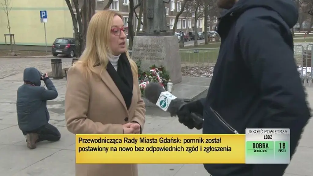 Przewodnicząca Rady Miasta o postawieniu obalonego pomnika