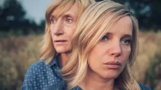 Małgorzata Hajewska-Krzysztofik i Joanna Kulig w filmie "Kobieta z..."