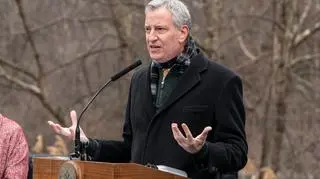 Bill de Blasio, burmistrz Nowego Jorku