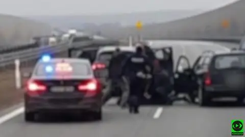 "Miał noże i wiatrówkę", dobijał się do domu byłej partnerki, potem uciekał przed policją