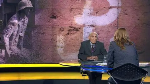 Profesor Kosiński, pseudonim Orzeł, o tym, jak został ranny podczas Powstania Warszawskiego