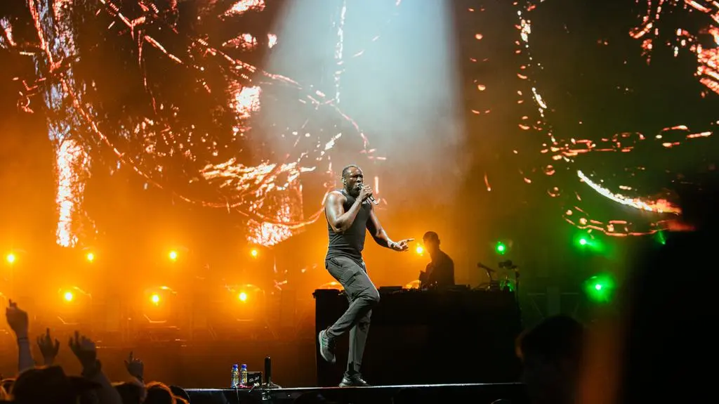 Stormzy podczas Orange Warsaw Festival 2022