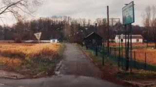 Kierunek ucieczki sprawców – obiekty sportowe przy ul. Bursaki w Krośnie