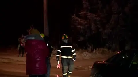 Jedna osoba trafiła do szpitala