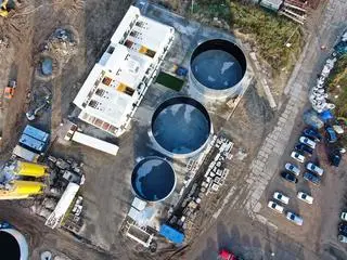 Zbiorniki na urobek wydrążony przez TBM