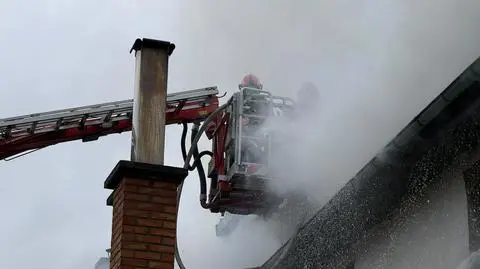 Spłonęła restauracja w Bytowiu