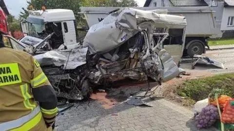 Wypadek w Szklanej (Małopolska)