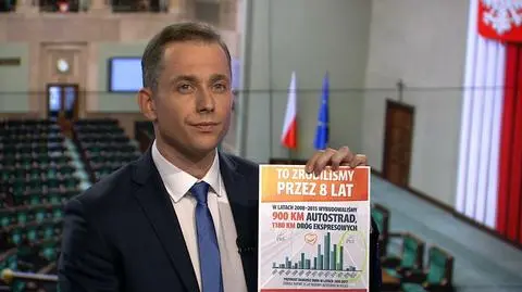 Cezary Tomczyk o inwestycjach w drogi za rządów PO-PSL