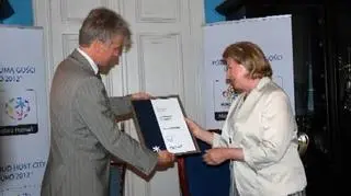 Premier Hanna Suchocka 