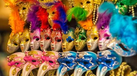 Wenecja, maski karnawałowe