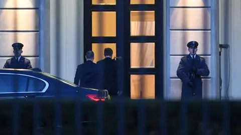 Marszałek Senatu Tomasz Grodzki przed spotkaniem z prezydentem Andrzejem Dudą