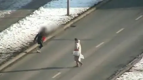 Niewłaściwe zachowanie pieszych