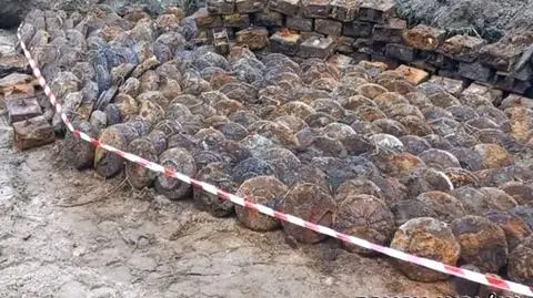 Sappers worked 12 days to remove unexploded ordnances from a forest