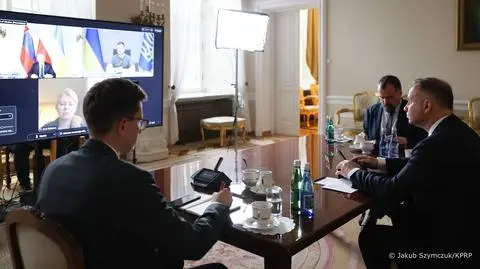"Bardzo ważna rozmowa prezydentów Polski, Ukrainy i Słowacji"