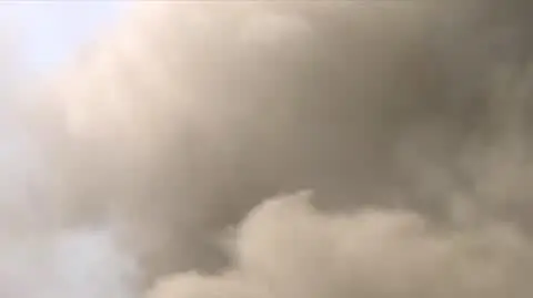 Płonie kościół w Sosnowcu