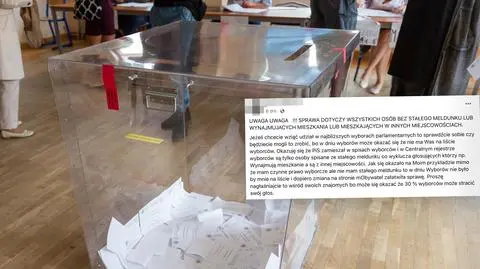 "PiS zamieszał w spisach wyborców"? Nie. Wyjaśniamy procedury