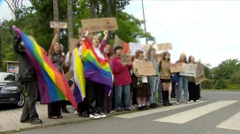 Protest młodzieży