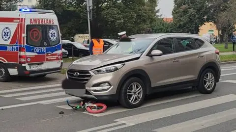 Do zdarzenia doszło na oznakowanym przejściu dla pieszych
