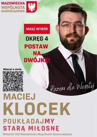 Plakat Macieja Klocka