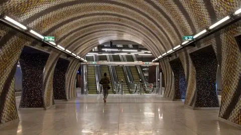 Stacja metra w Budapeszcie