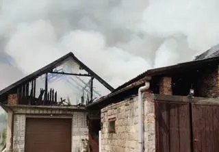Mężczyzna podpalił stodołę