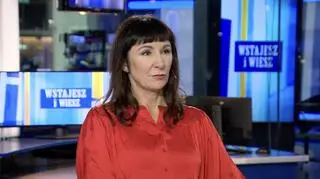 Marzena Dębska w programie "Wstajesz i wiesz" 