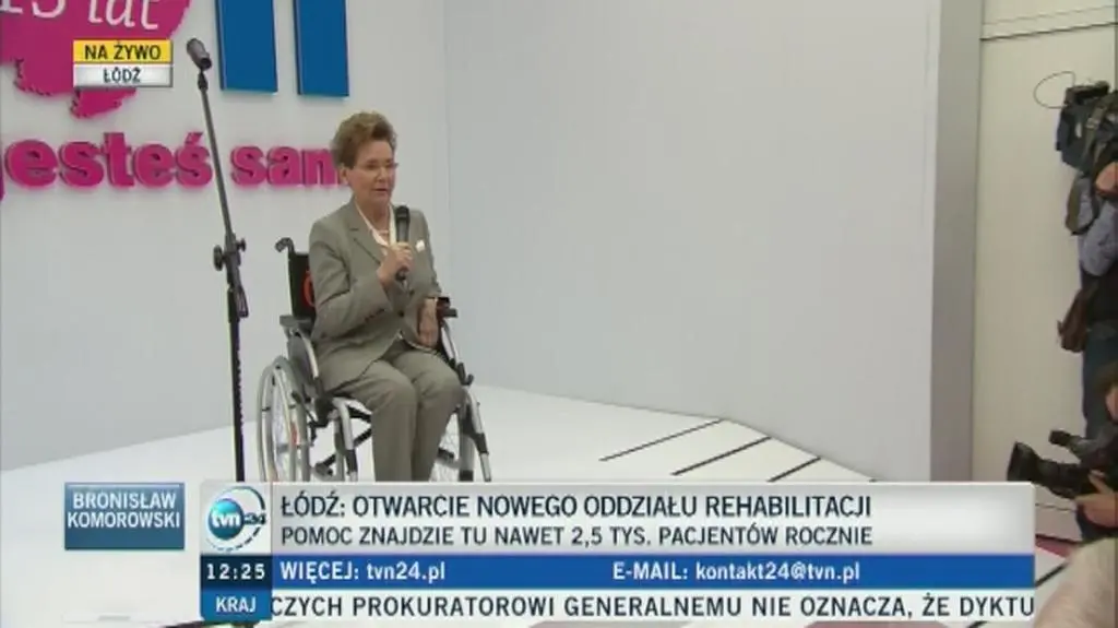 Bożena Walter po piętnastu latach pracy dla Fundacji przedstawiła swoją następczynię