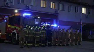 Strażacy w Nisku