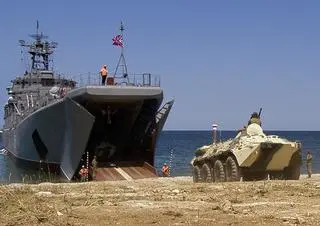 Okręt desantowy Floty Czarnomorskiej 