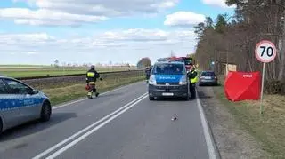 Śmiertelne potrącenie 12-latki w Żabnie