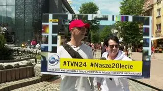 "Cieszymy się, że możemy uczestniczyć w waszym 20-leciu"