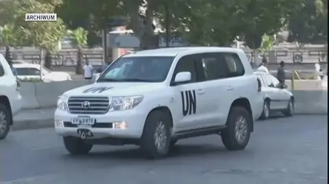 Inspektorzy ONZ pojawili się ws. broni chemicznej w Syrii już w 2013 roku