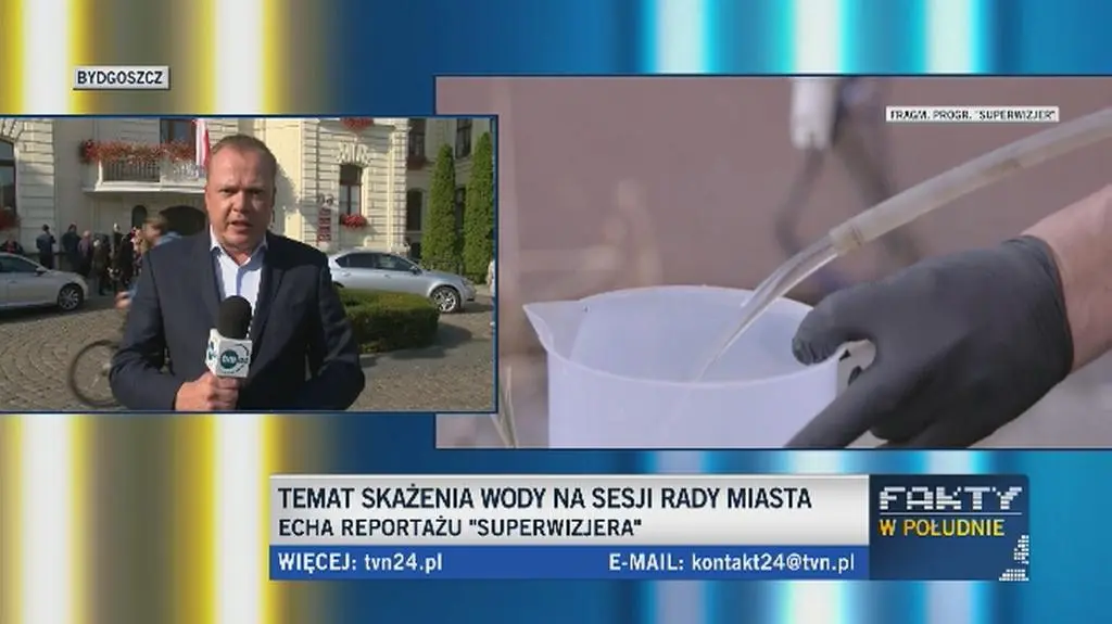 Temat skażenia wody na sesji Rady Miasta