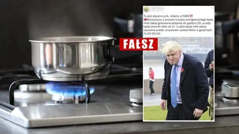 Wielka Brytania wprowadzi "zakaz gotowania jedzenia do godziny 20"? Wyjaśniamy