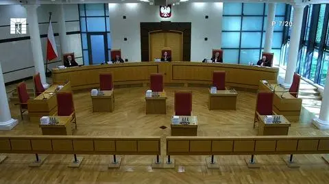 Krystyna Pawłowicz podczas rozprawy w Trybunale Konstytucyjnym