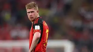 Kevin de Bruyne nie błyszczał w meczu Belgia - Kanada