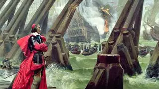 Kardynał Richelieu kierujący oblężeniem La Rochelle, Henri Motte, 1881
