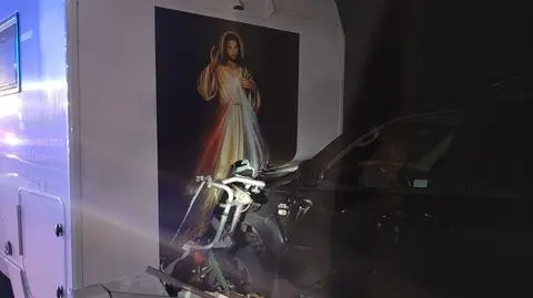 Karambol na A1 pod Radomskiem