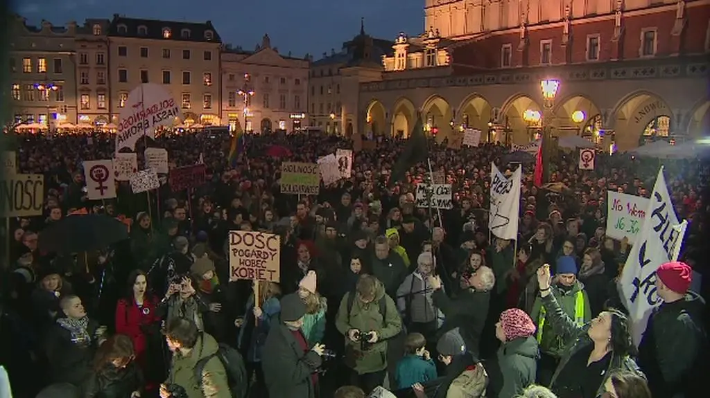 Czarny Piątek w Krakowie