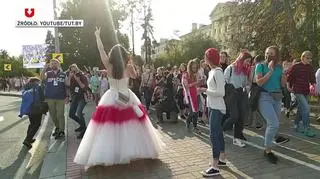 Demonstracje kobiet w Mińsku (archiwum)