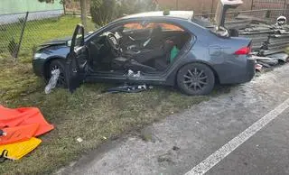 Do szpitala trafiły dwie osoby 