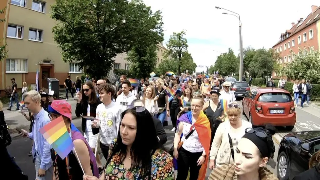 Kolorowa parada w Opolu