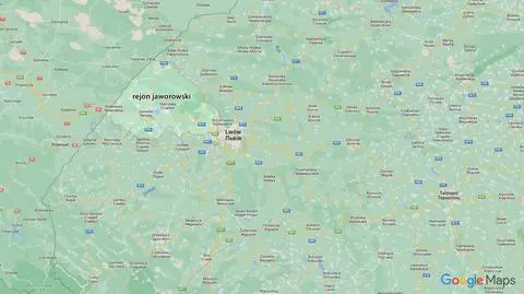 Atak rakietowy na obiekt wojskowy "15 kilometrów od granicy z Polską"
