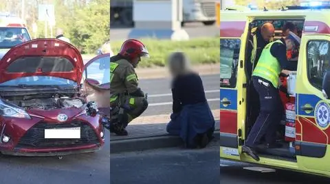 Potrącenie dwóch nastolatek na przejściu dla pieszych