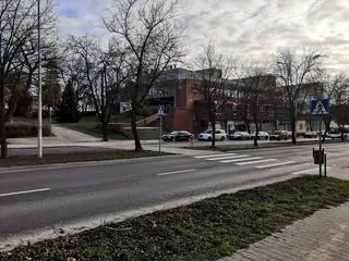 W tym miejscu doszło do wypadku