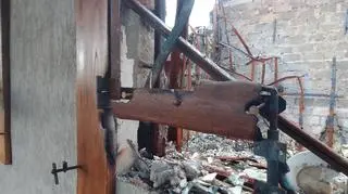 Pracownia Artema po ostrzale