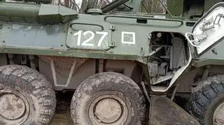 Rosyjski sprzęt pozostawiony w obwodzie czernihowskim 